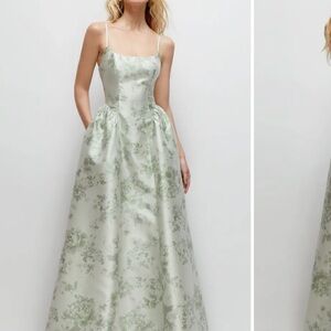 Dessy Collection Sage Cottage Rose